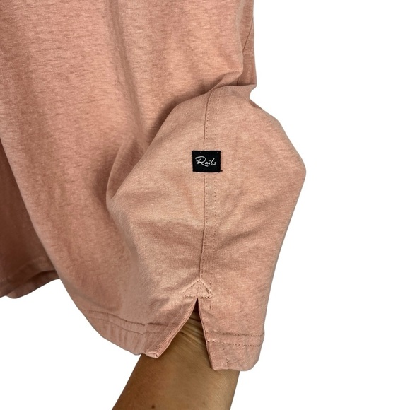 NWT RAILS Men's Levant Flamingo Short Sleeve Pink Polo Shirt XXL Hemp/Org Cotton - Picture 8 of 14